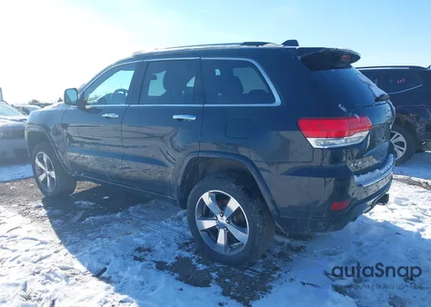 2015 Jeep Grand Cherokee Overland из США, поврежденный, VIN 1C4RJFCG3FC726748